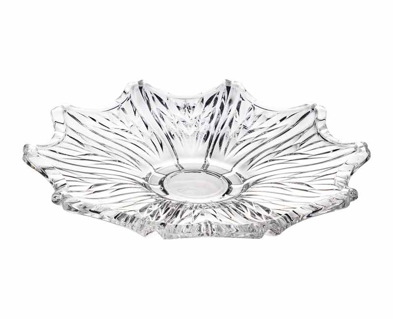 LisaMori Elysee Plates crystal dishes